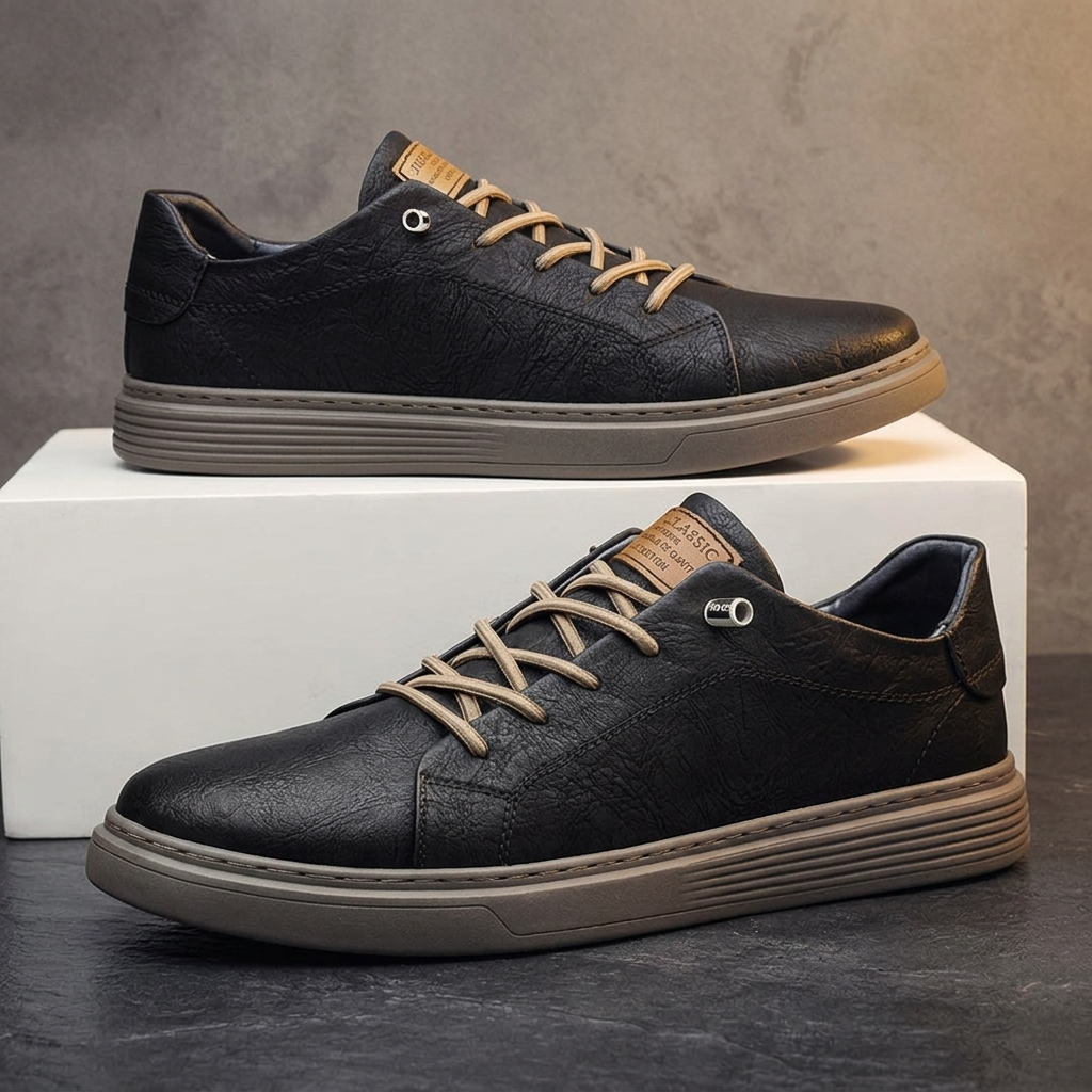 WETHERBY EXECUTIVE LEATHER TRAINERS