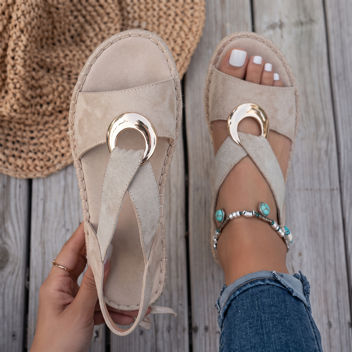 OAKMINSTER CUSHIONED SUPPORT SANDALS