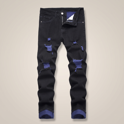 BECKETT FLEX DISTRESSED JEANS