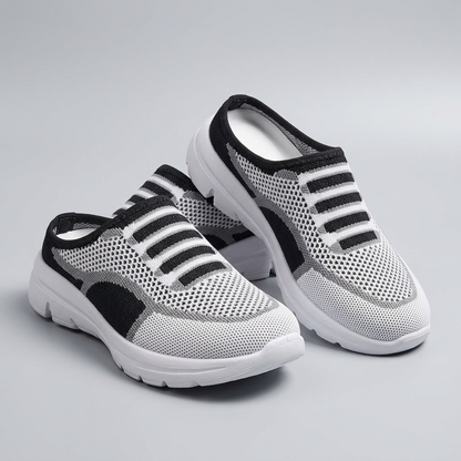 KESWICK BREATHABLE MESH SLIP-ON TRAINERS