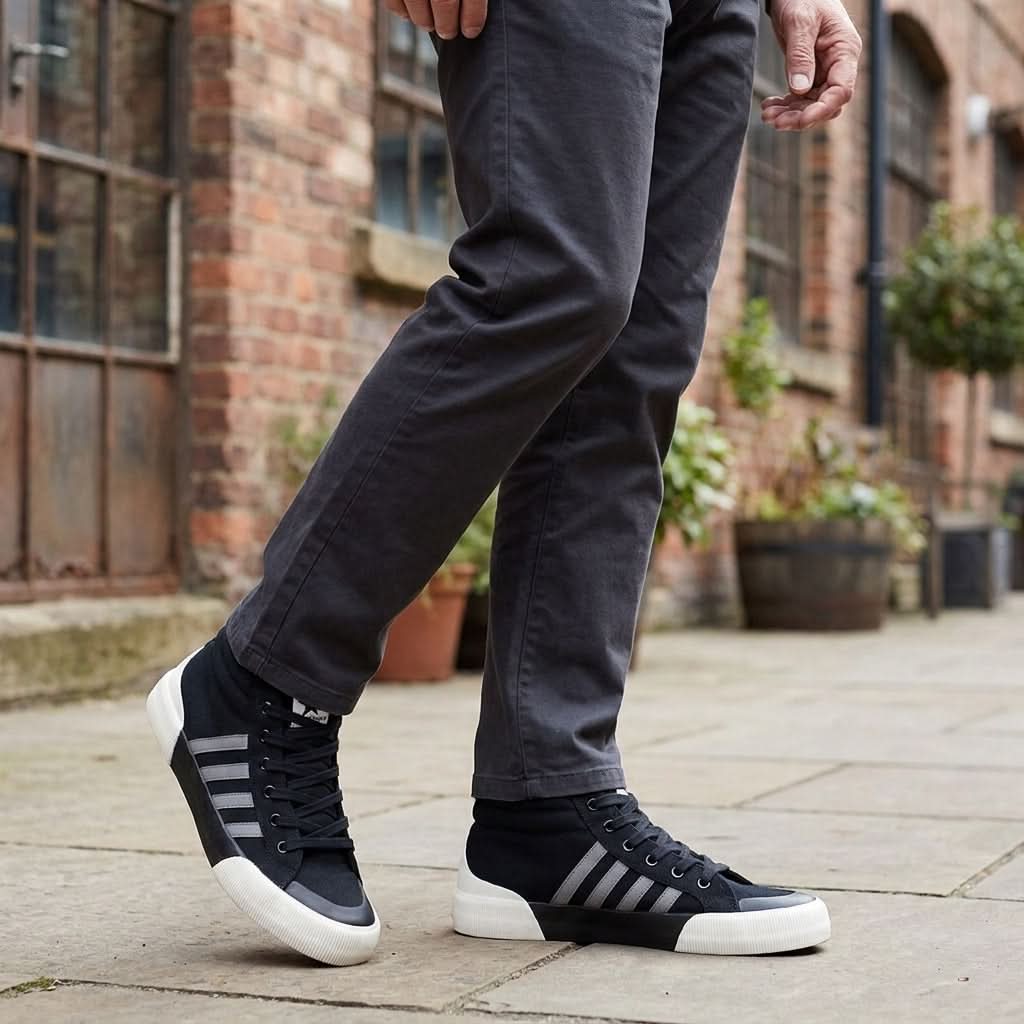 DALSTON URBAN CANVAS TRAINERS