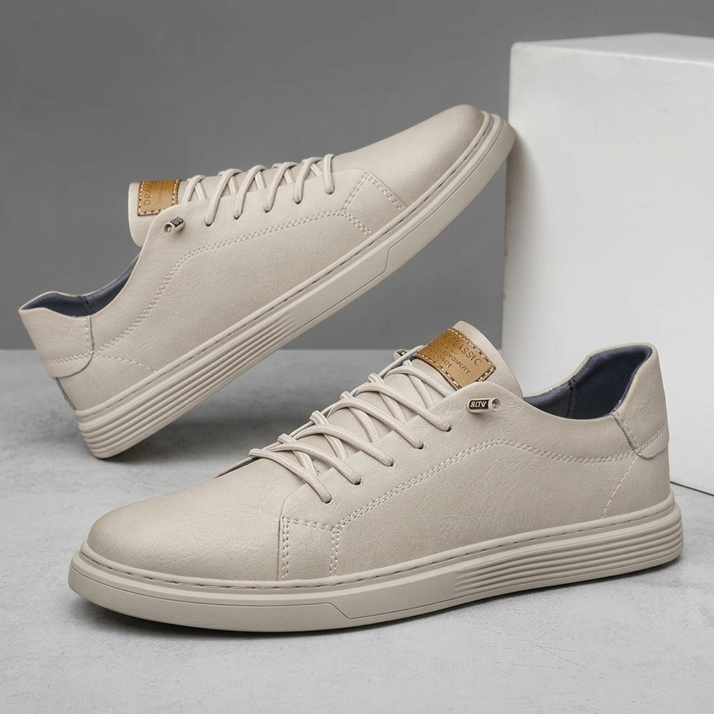 WETHERBY EXECUTIVE LEATHER TRAINERS