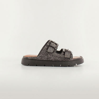 AMERSHAM CUSHIONED BUCKLE SANDALS