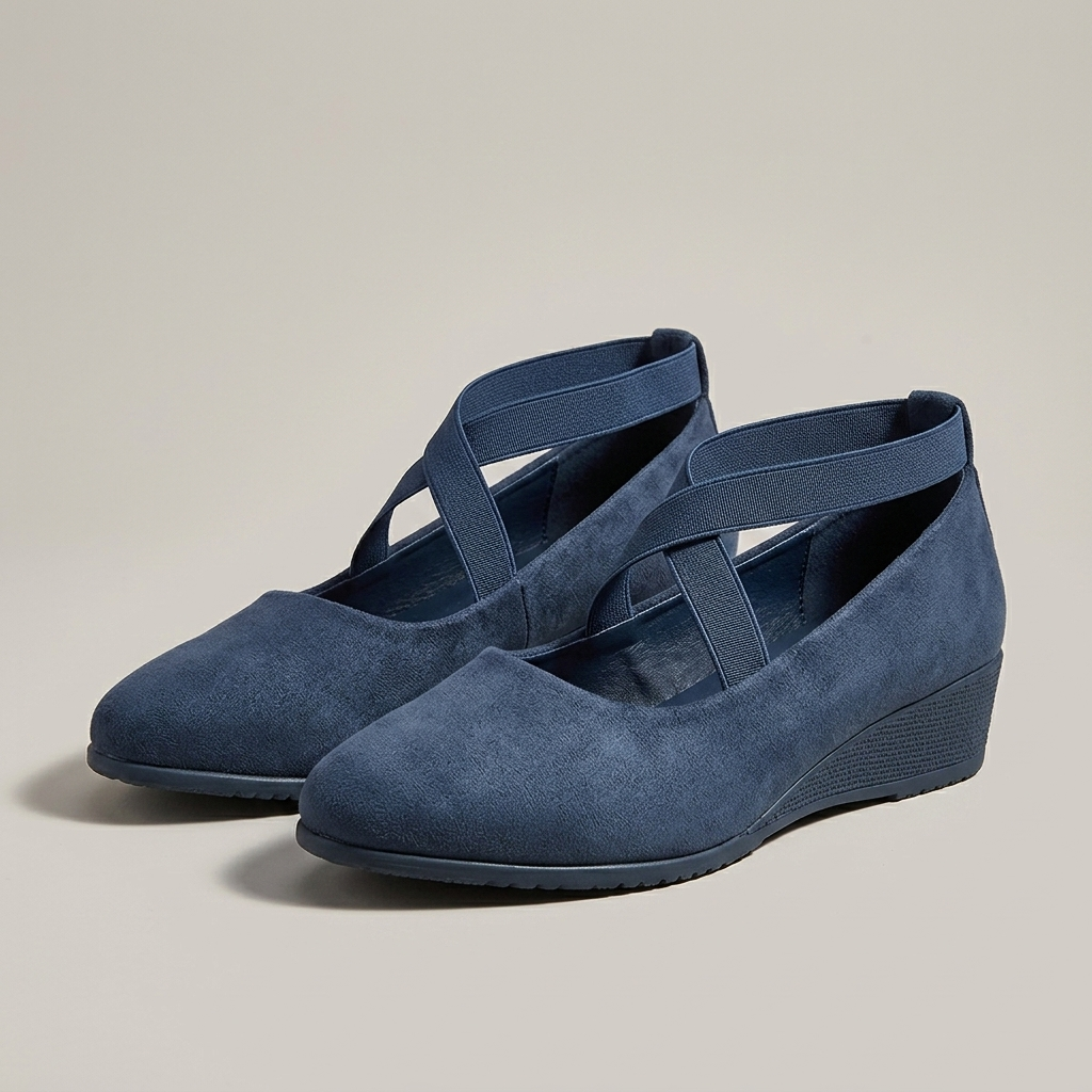 PENROSE STRAP WEDGE SANDALS