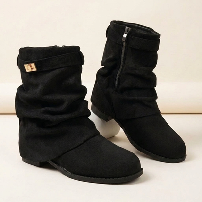 BECKFORD SLOUCH SUEDE BOOTS