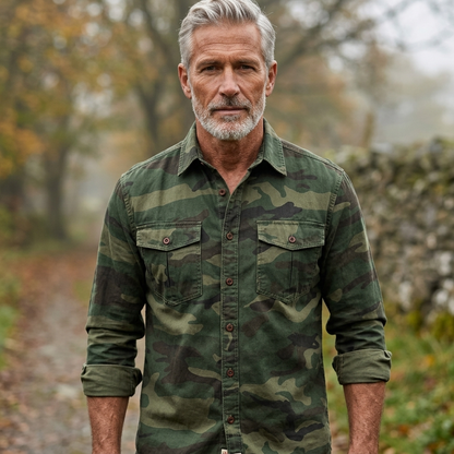 BRENTFORD UTILITY BUTTON-UP SHIRT
