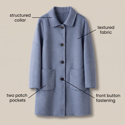 MEREDITH WINTER WOOL COAT