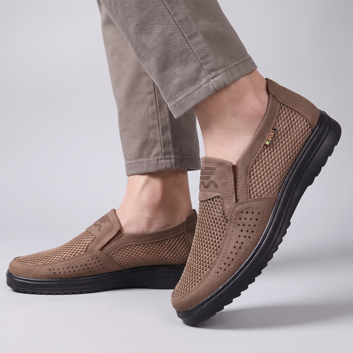 CEDRIC AIR-MESH LOAFERS