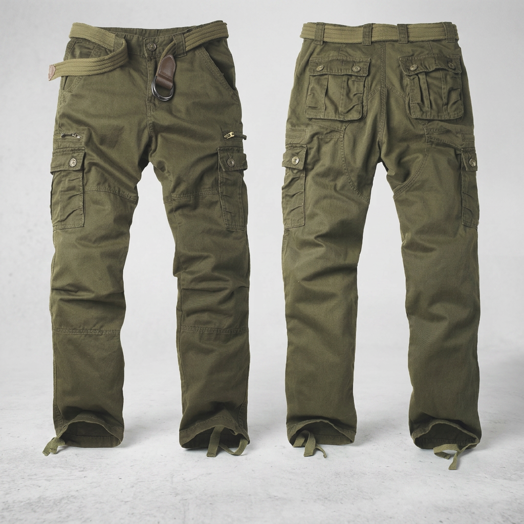 RAVENFORD HEAVY-DUTY CARGO TROUSERS