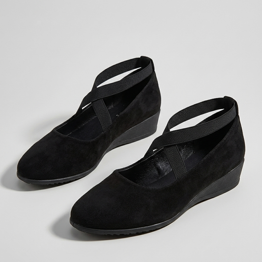 PENROSE STRAP WEDGE SANDALS