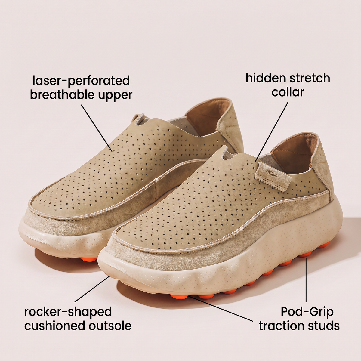 ALDERWICK POD-GRIP LOAFERS