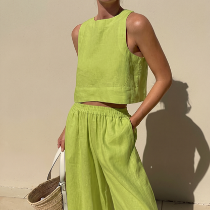 SUTTONVALE WIDE-LEG SUMMER SET