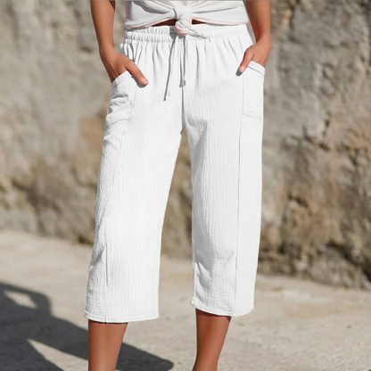 FAIRCOMBE RELAXED SUMMER TROUSERS