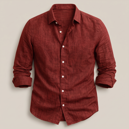 BEAULIEU RELAXED LINEN SHIRT