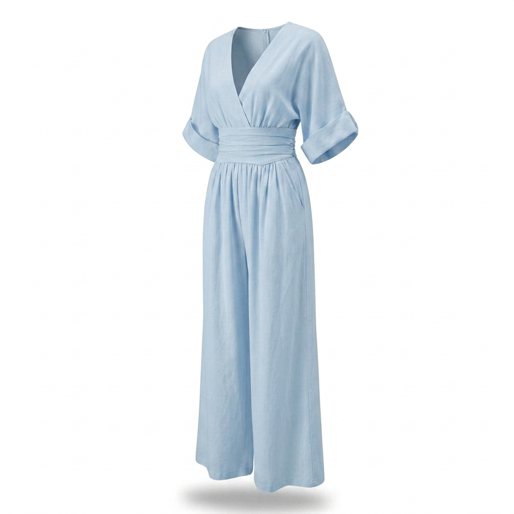 WINBOURNE FLOWING WIDE-LEG JUMPSUIT