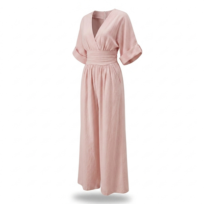WINBOURNE FLOWING WIDE-LEG JUMPSUIT