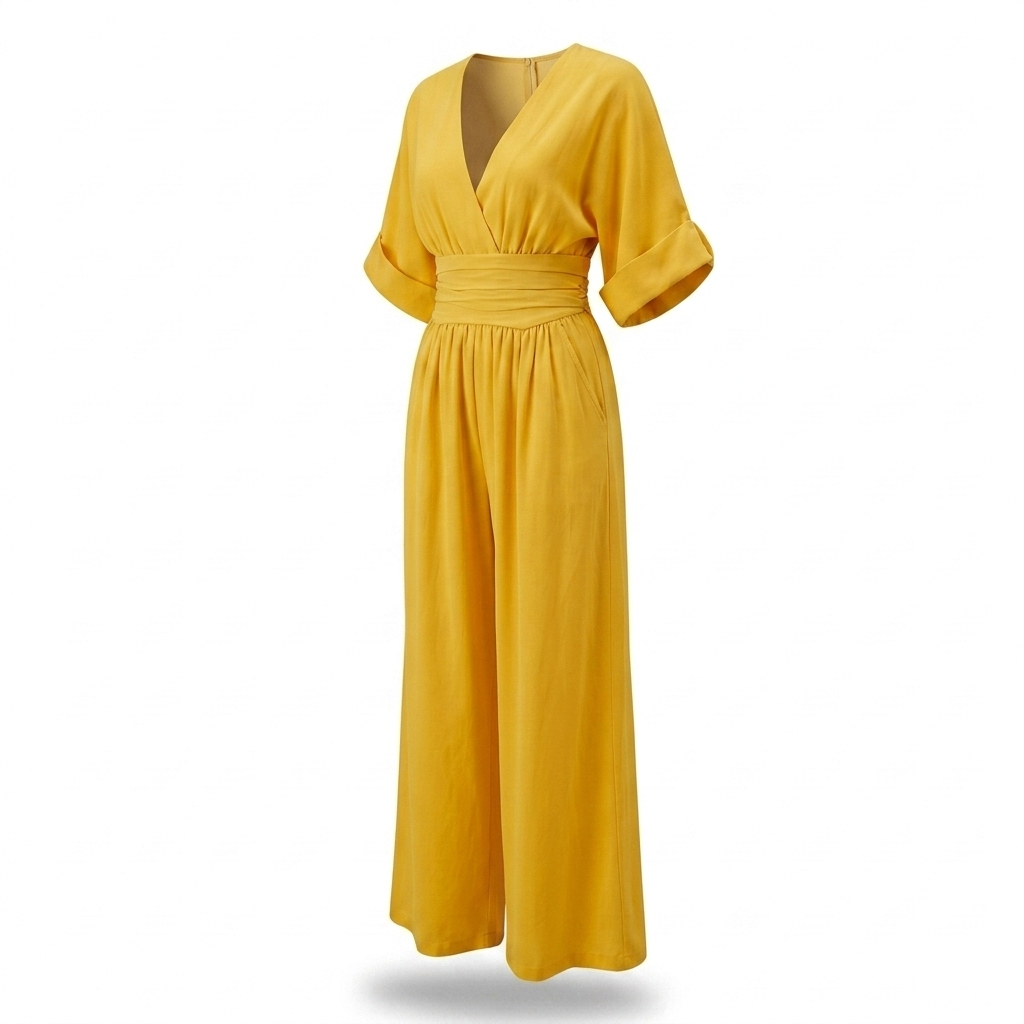 WINBOURNE FLOWING WIDE-LEG JUMPSUIT
