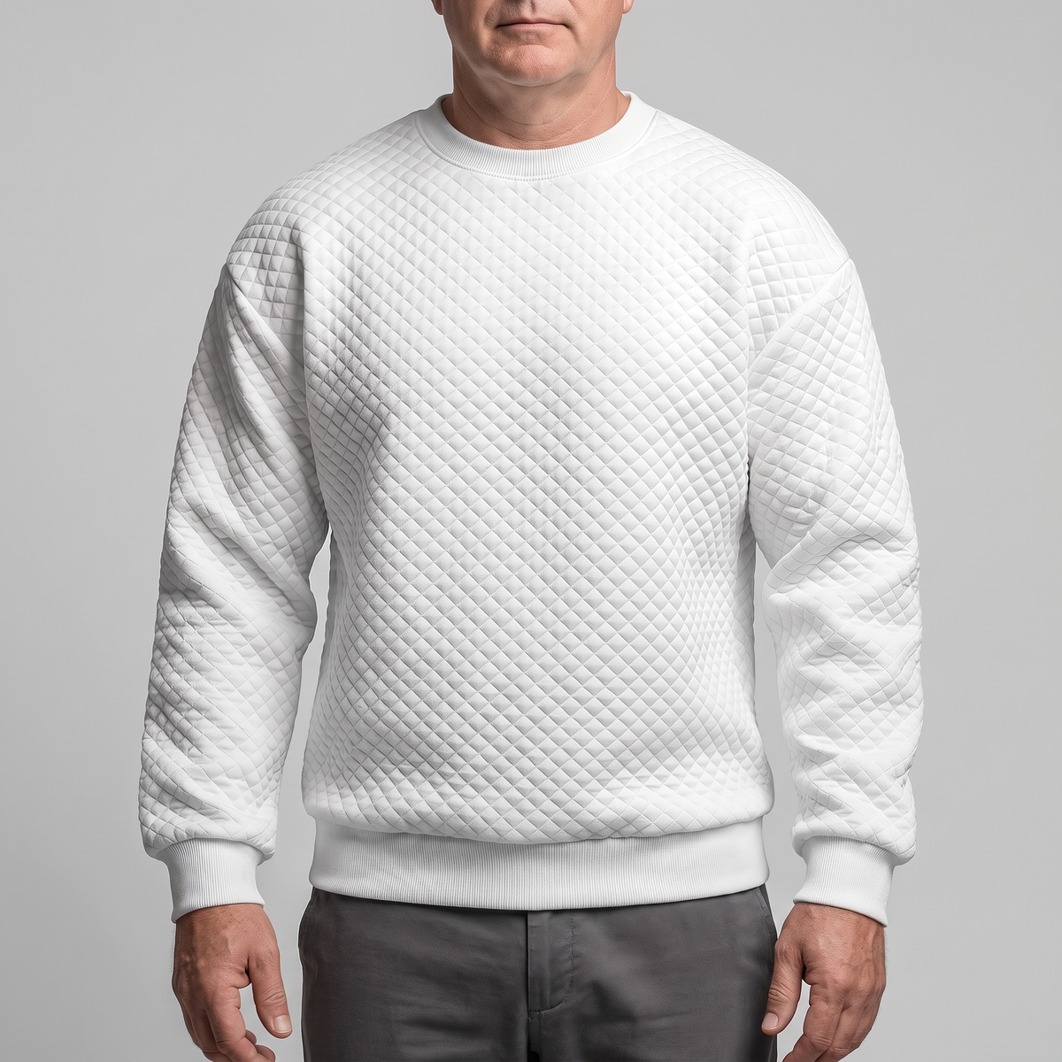 CEDRIC MODERN SQUARE-NECK JUMPER