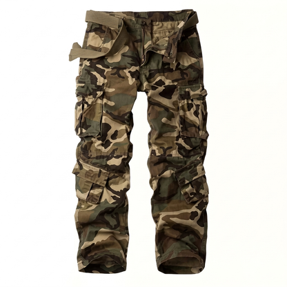 FARNWORTH CAMO CARGO TROUSERS