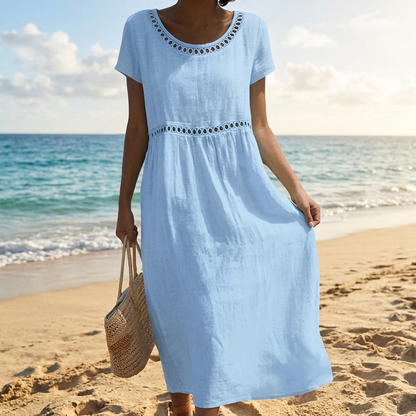 WINCROFT CUTWORK SUMMER DRESS