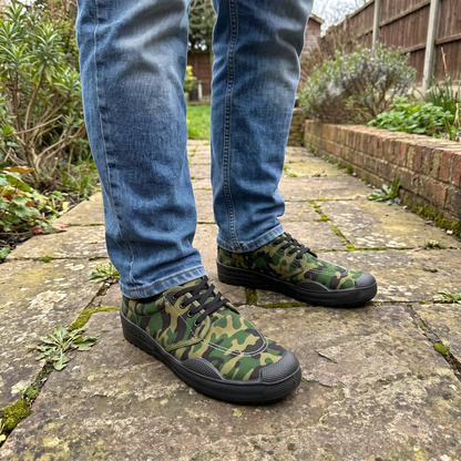 BLACKTHORN CAMO TRAINERS
