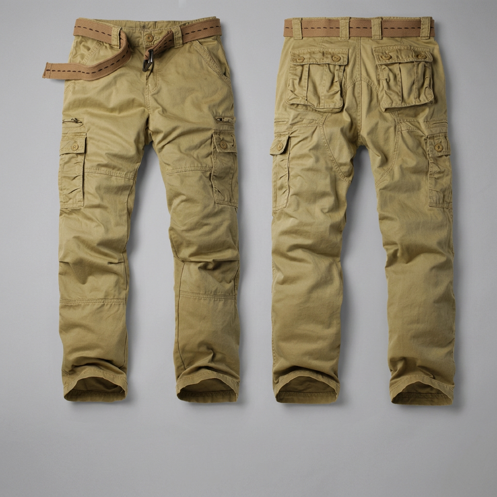 RAVENFORD HEAVY-DUTY CARGO TROUSERS
