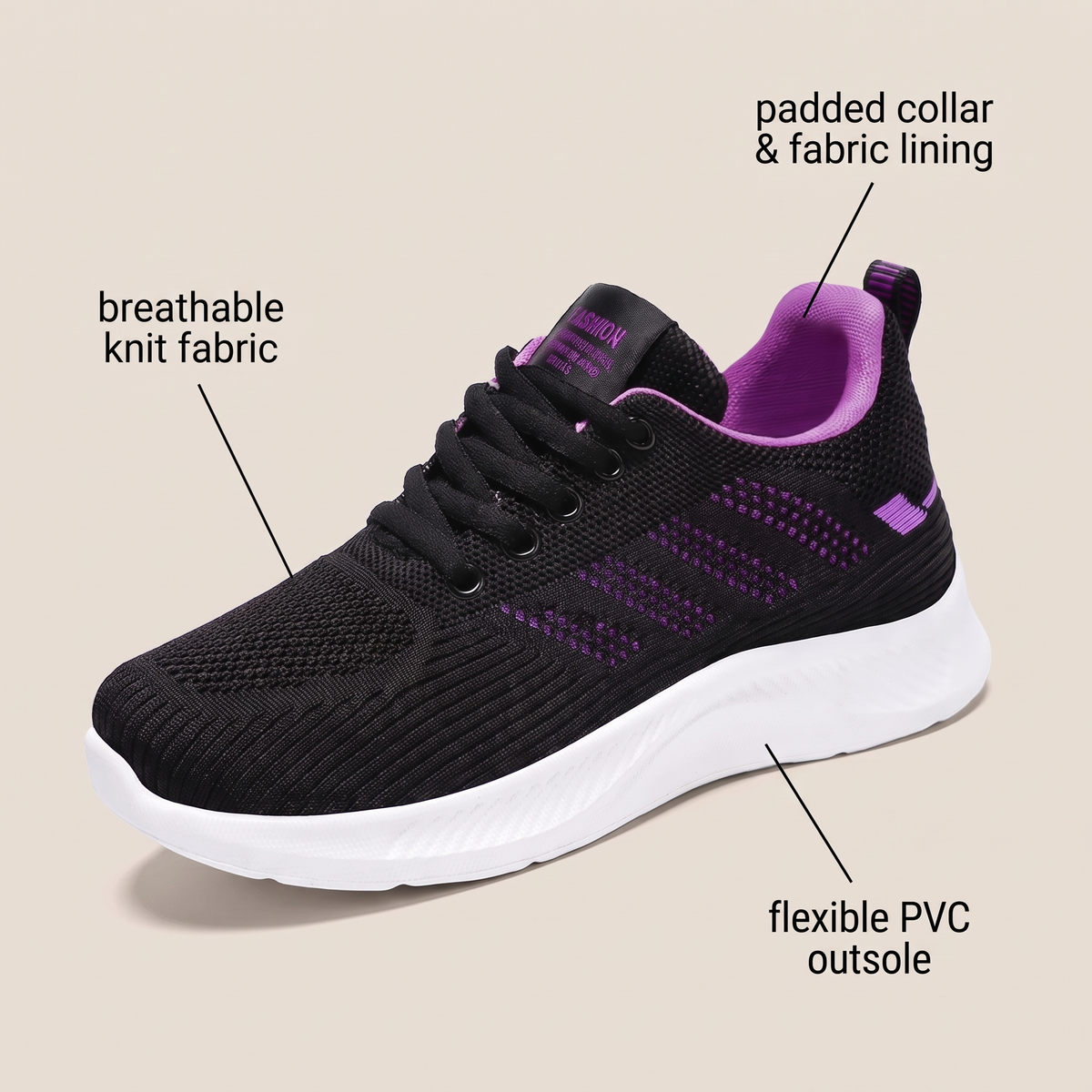 FLORENCE KNIT WALKING TRAINERS