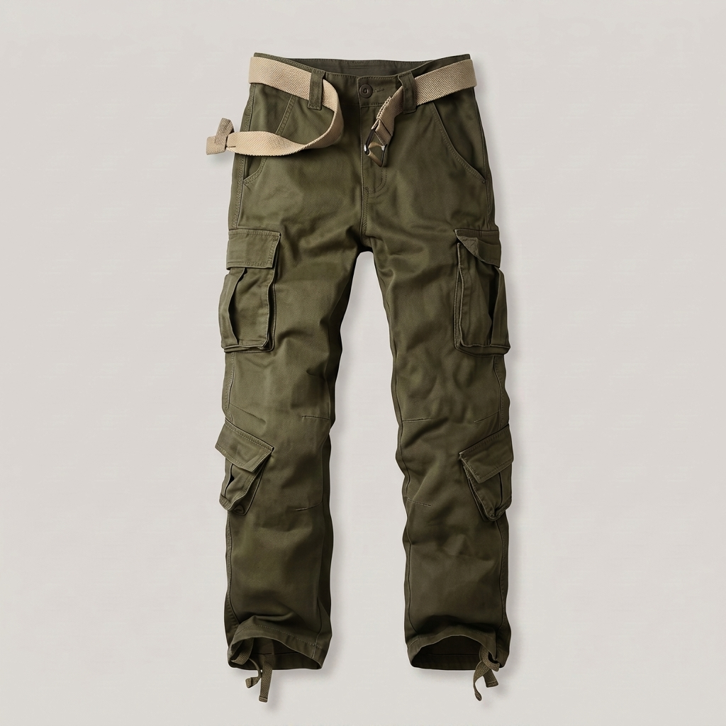 FARNWORTH CAMO CARGO TROUSERS