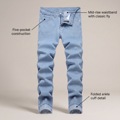 BECKETT FLEX DISTRESSED JEANS