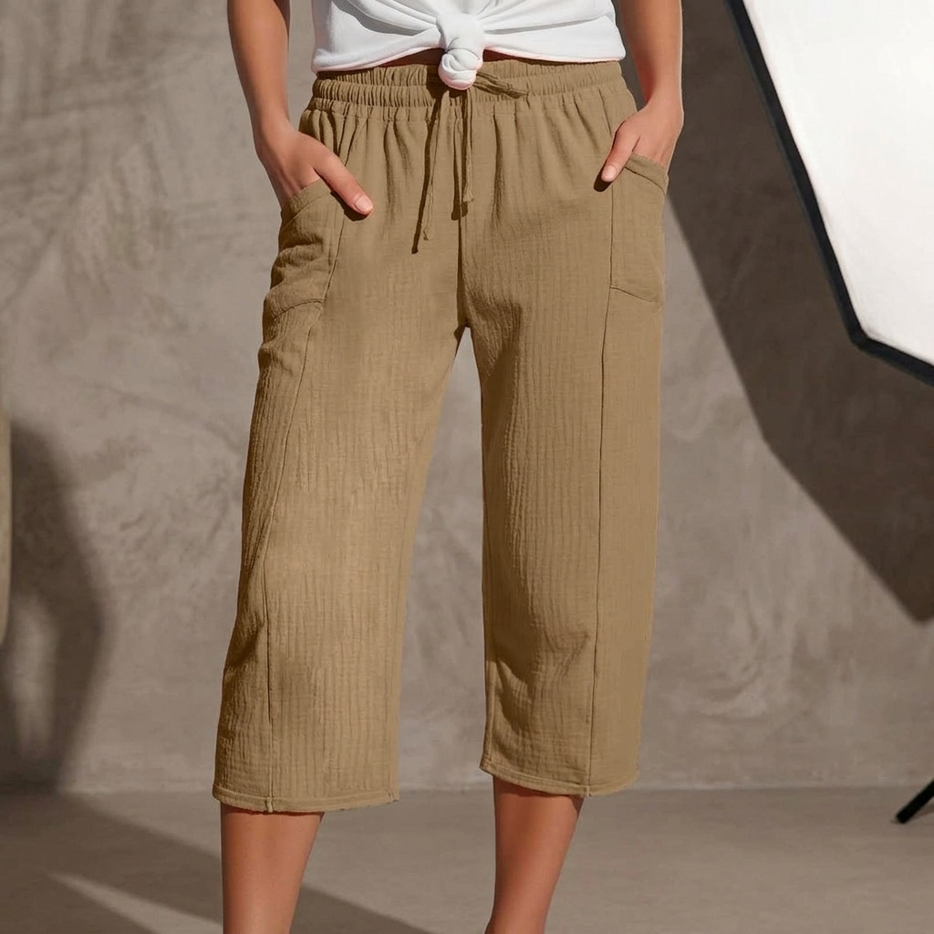 FAIRCOMBE RELAXED SUMMER TROUSERS