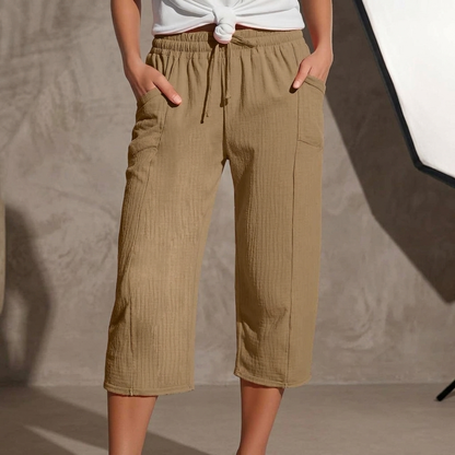 FAIRCOMBE RELAXED SUMMER TROUSERS