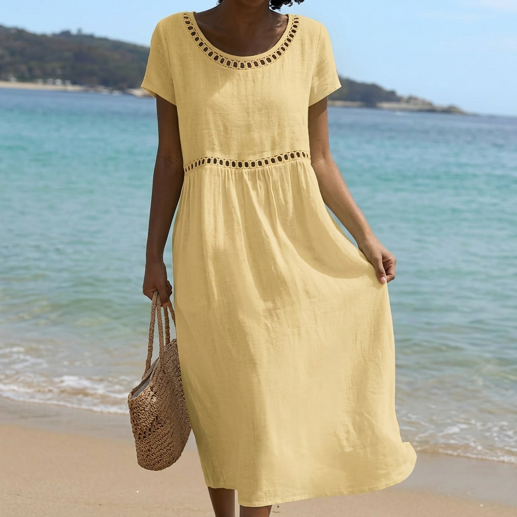 WINCROFT CUTWORK SUMMER DRESS