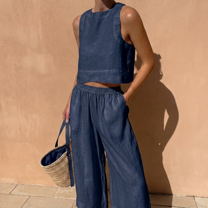 SUTTONVALE WIDE-LEG SUMMER SET