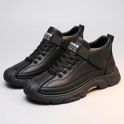 HARRINGTON COMFORT LEATHER TRAINERS