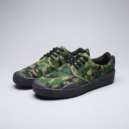 BLACKTHORN CAMO TRAINERS