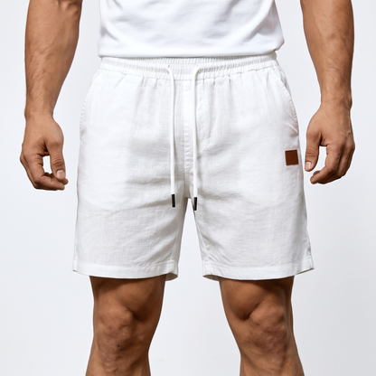 AYLESFORD TAILORED LINEN SHORTS