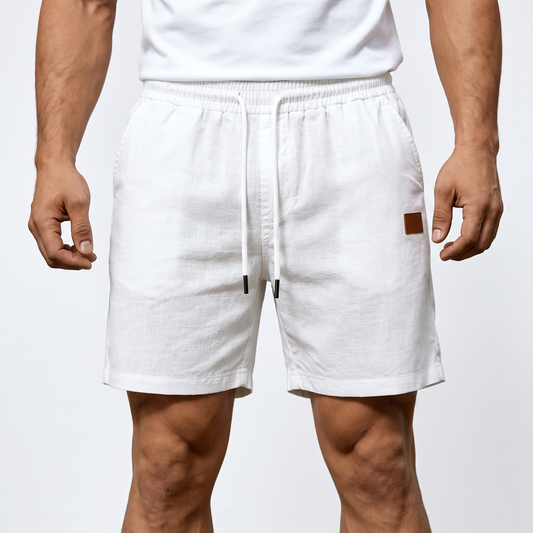 AYLESFORD TAILORED LINEN SHORTS