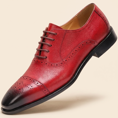 HUXLEY PREMIUM LEATHER LACE-UPS