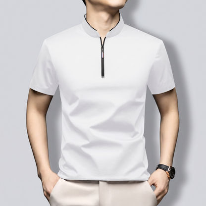 MONTAGUE PREMIUM HALF-ZIP POLO