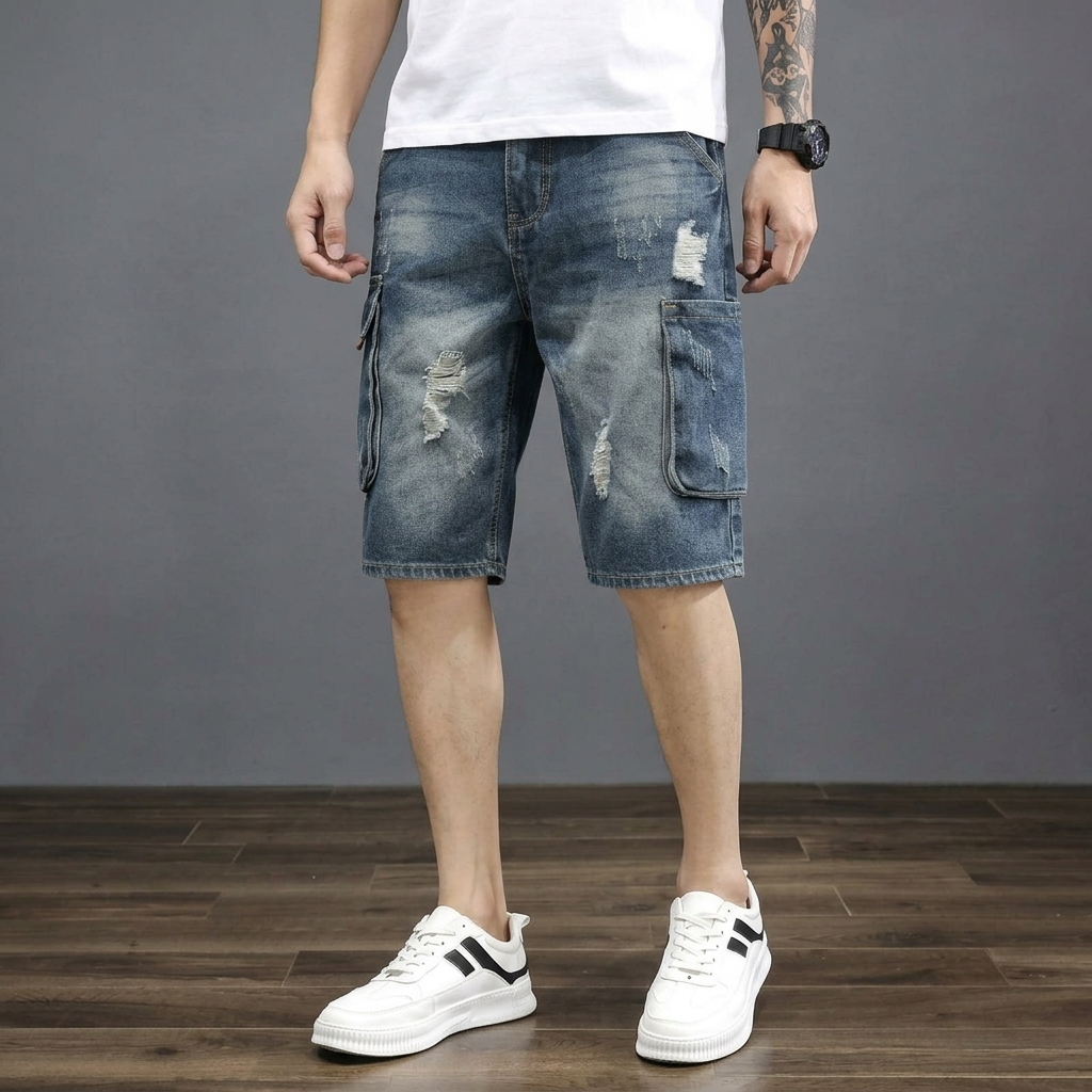 BROMFORD DENIM SHORTS