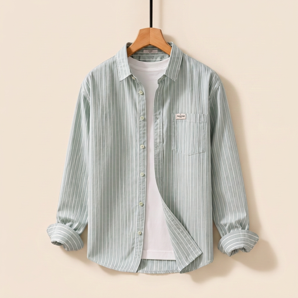 WHITLOCK STRIPED COTTON SHIRT