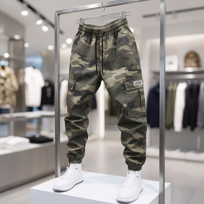 STORMWICK CAMO CARGO JOGGERS