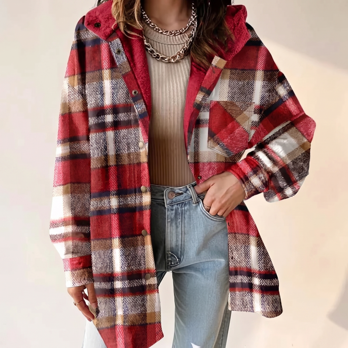 EVERLEIGH FLUFFY COMFORT JACKET