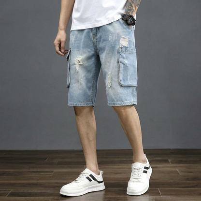 BROMFORD DENIM SHORTS