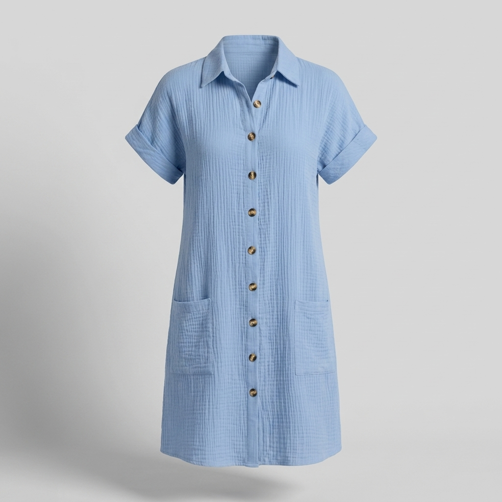 AVENLEIGH BUTTONED SHIRT DRESS