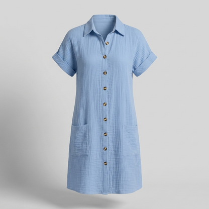 AVENLEIGH BUTTONED SHIRT DRESS