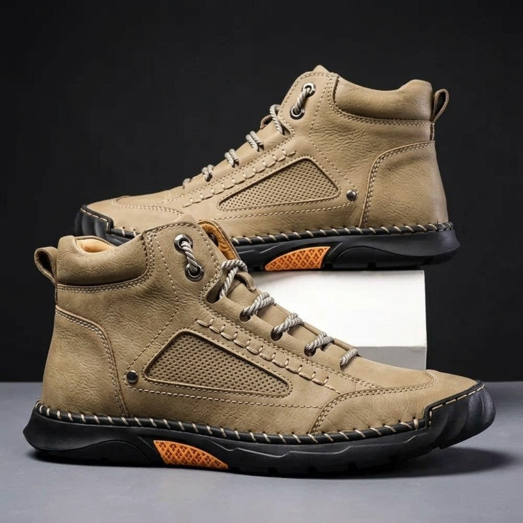 DRAXFORD RUGGED HIGH-TOP BOOTS