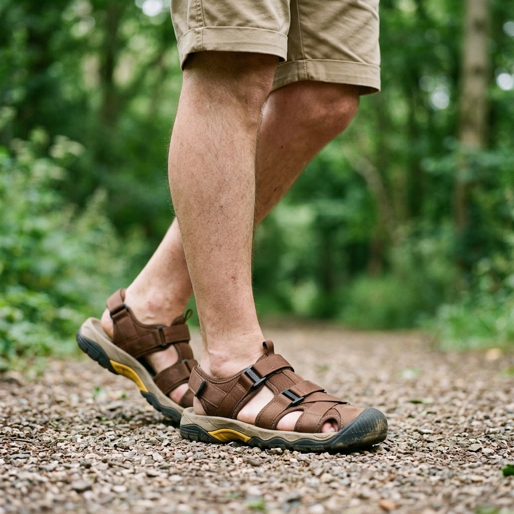 RIDGEWORTH GRIP-SOLE TRAIL SANDALS