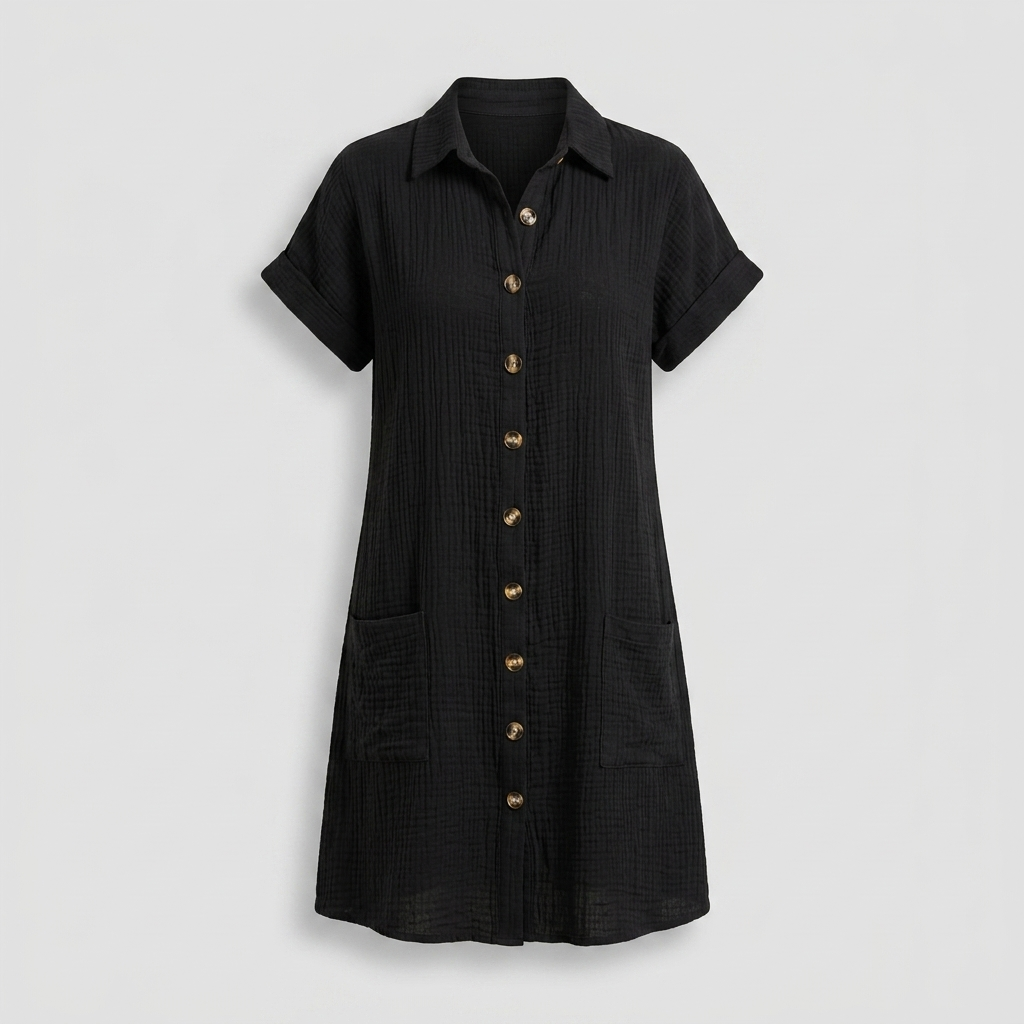 AVENLEIGH BUTTONED SHIRT DRESS