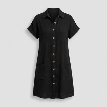 AVENLEIGH BUTTONED SHIRT DRESS